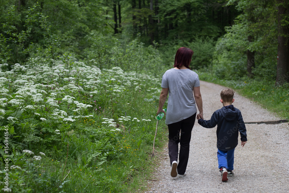 Familienwanderung in Scharnstein