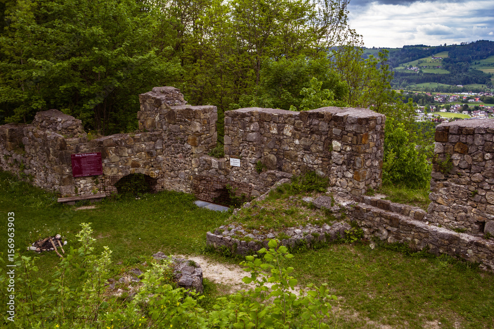 Scharnstein, Burgruine