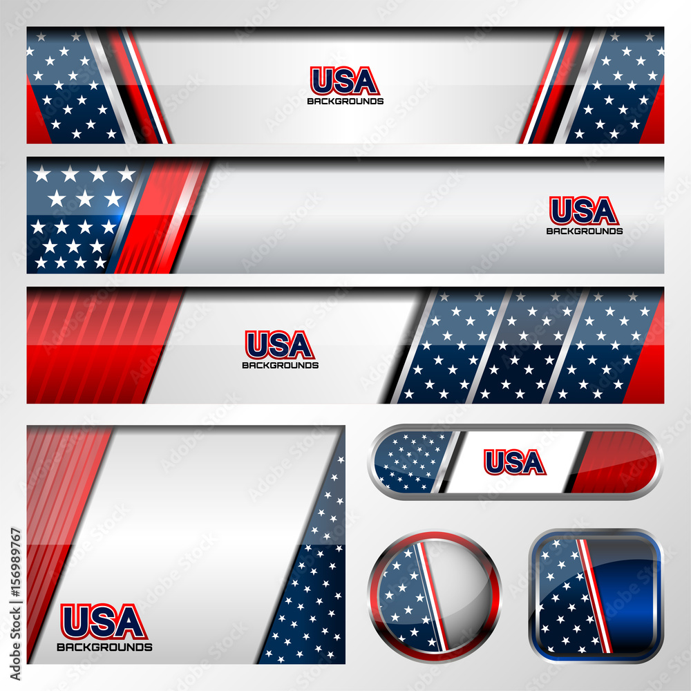 USA American flag background for Independence Day and other events, Vector illustration USA American flag background for Independence Day and other events, Vector illustration