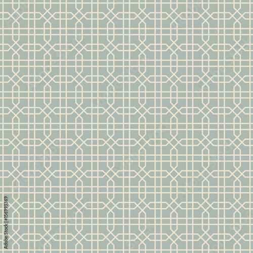 Antique seamless background octagon cross geometry line