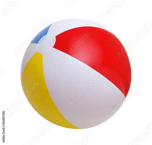 Free Download Beach ball on a white - GFXLoad