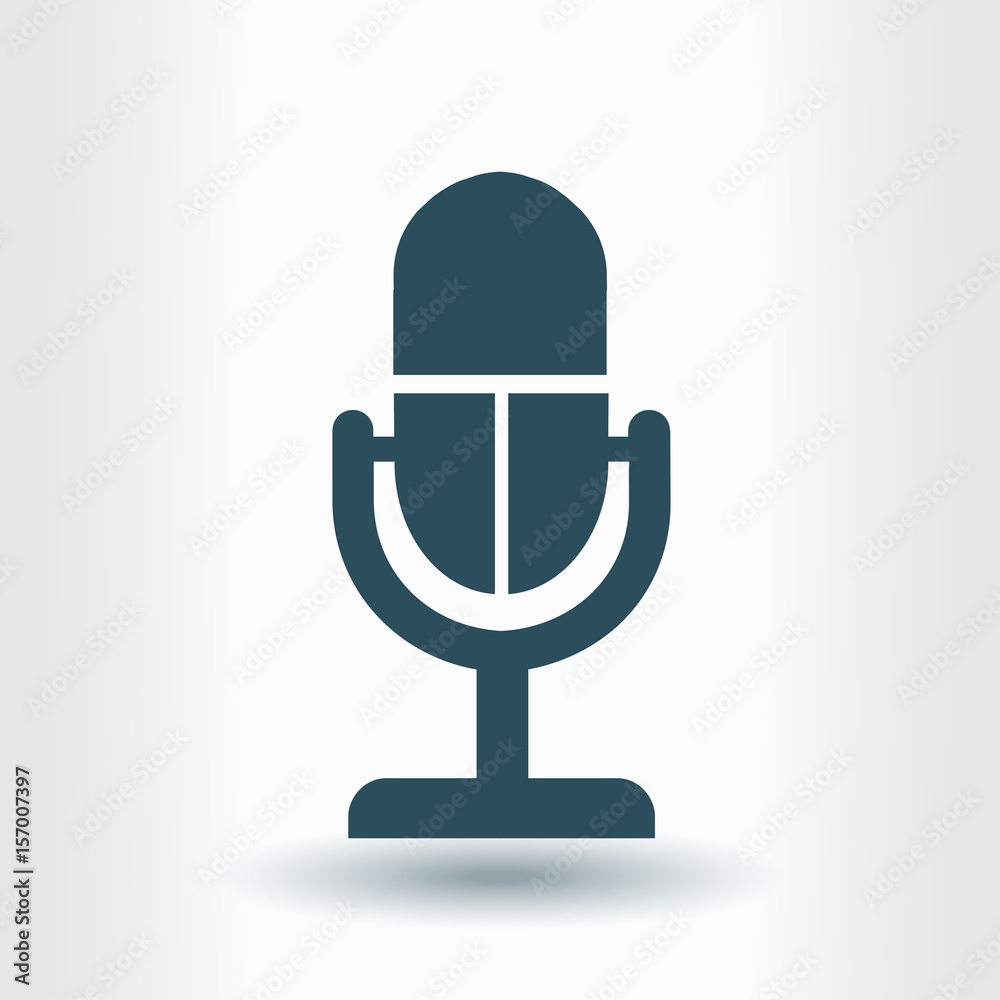 Speaker icon. Live music sign. Flat design style. Speaker icon. Live music sign. Flat design style.