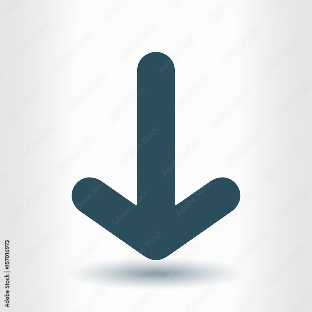 Arrow icon. Pointer direction for land navigation. Arrow icon. Pointer direction for land navigation.