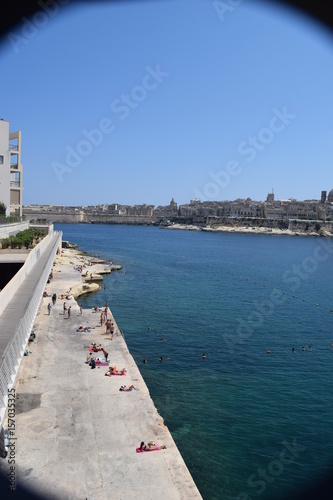 Sliema waterfront  Malta