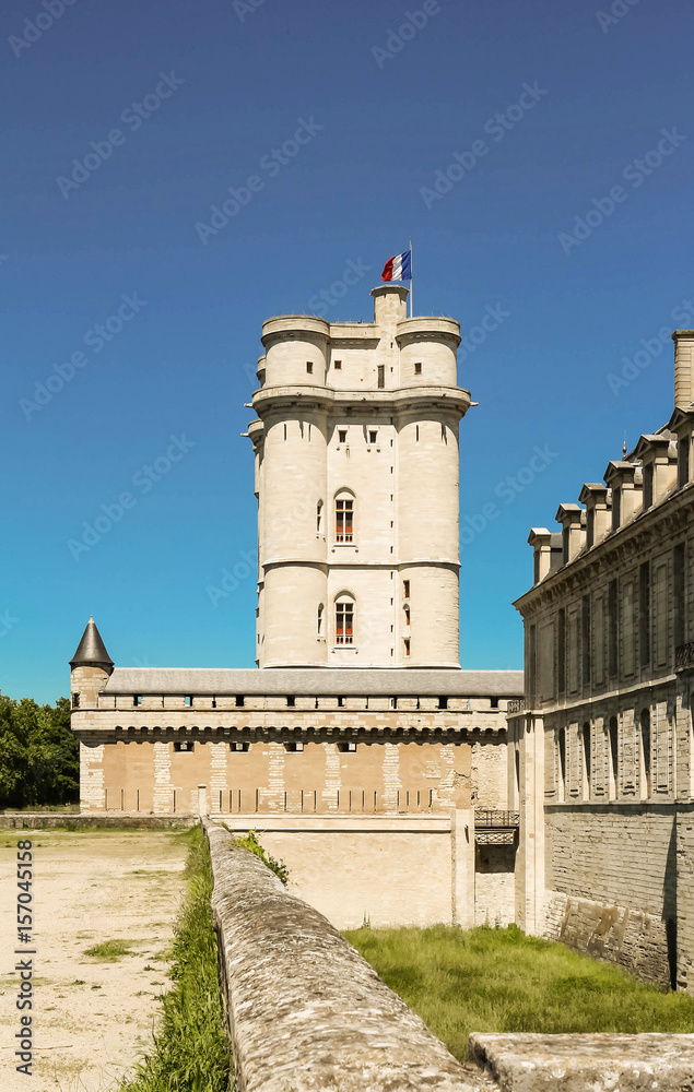 The Vincennes is historical castle located at the east of Paris, France.