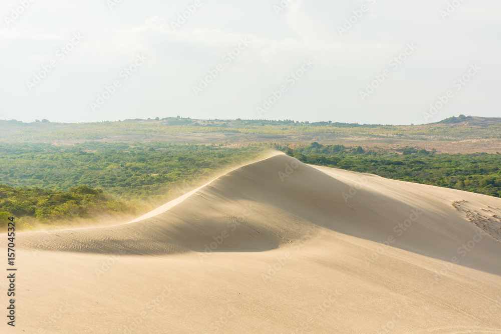 White sand dunes at, Mui Ne, Vietnam