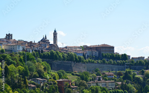 Wallpaper Mural Beautiful view of Bergamo, Italy Torontodigital.ca