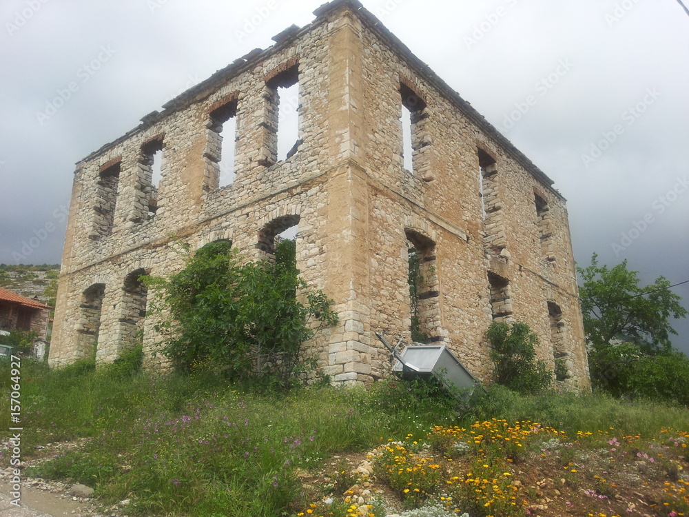 ruins in Spain