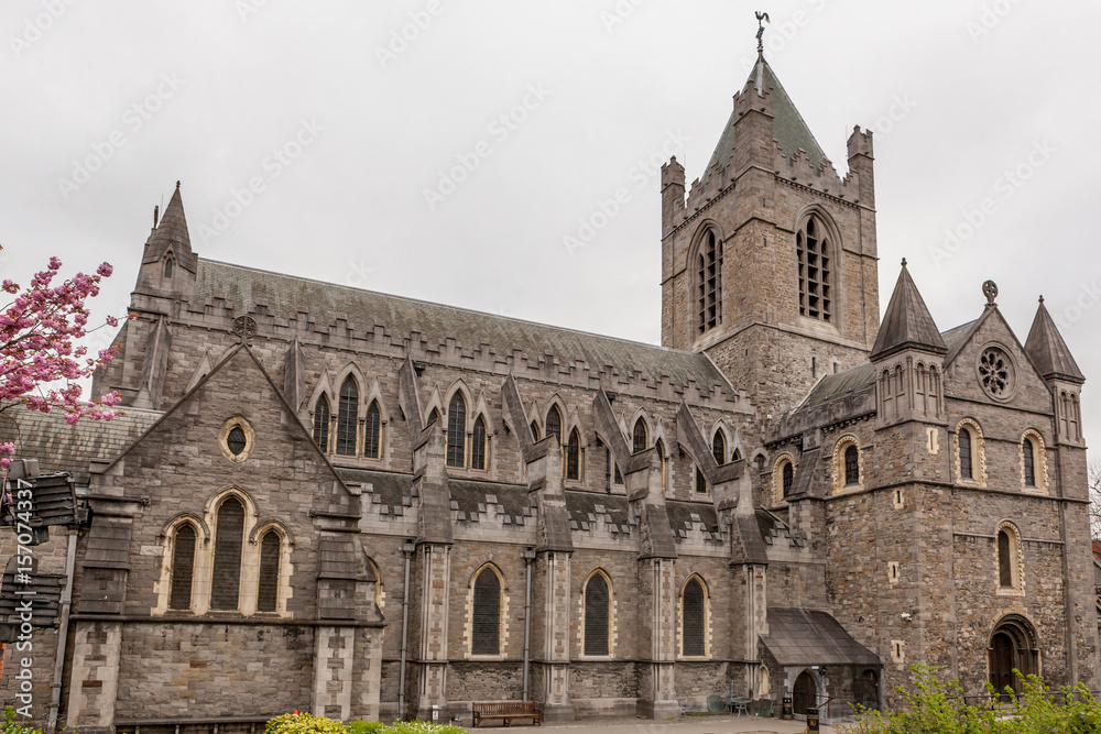 Fototapeta premium cathédrale Christ Church, Dublin, Irlande