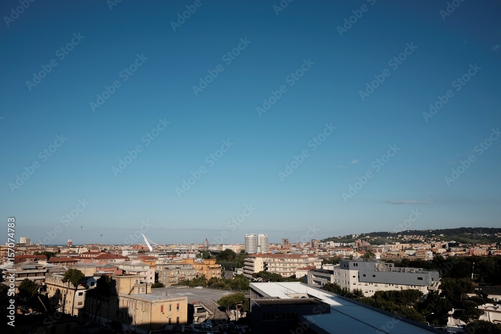 View of Pescara town