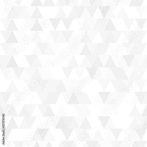White triangle seamless pattern