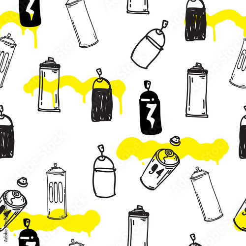 Seamless pattern graffiti