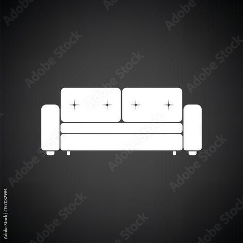 Home sofa icon