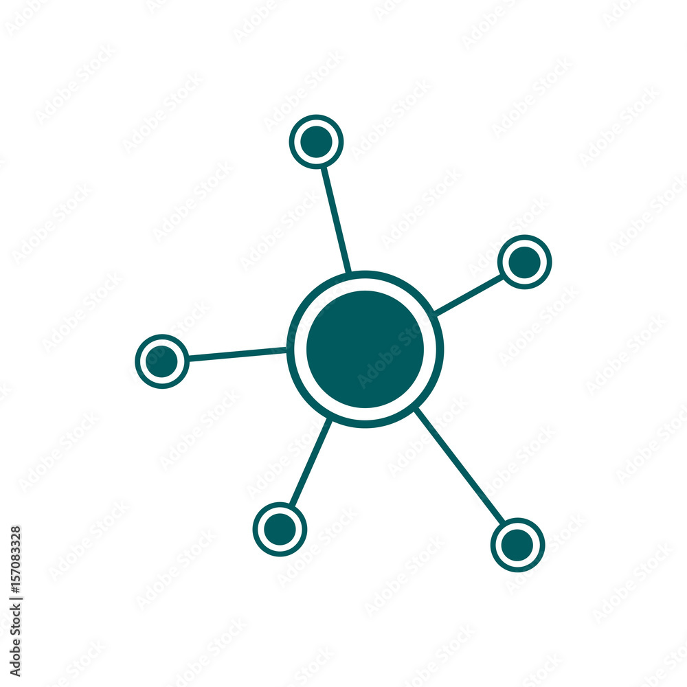 Social network single icon. Global technology. The network of social connections in the business. Social network single icon. Global technology. The network of social connections in the business.