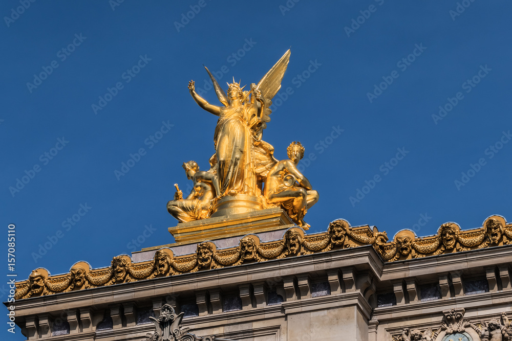 Opera National de Paris (Grand Opera, Garnier Palace). Sculpture Opera National de Paris (Grand Opera, Garnier Palace). Sculpture
