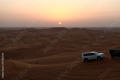 Sunset at Desert Safari © Jehangir