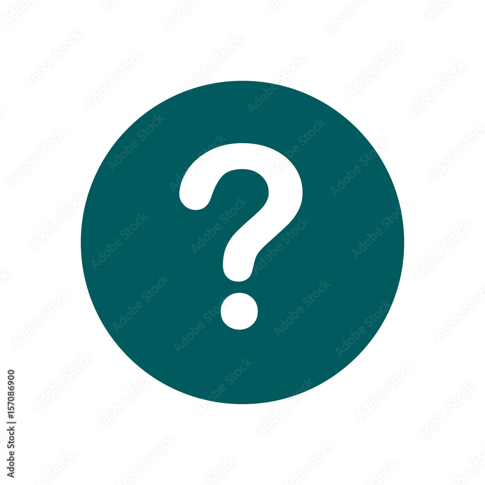 Question mark sign icon. Help symbol. FAQ sign. Flat design style. Question mark sign icon. Help symbol. FAQ sign. Flat design style.