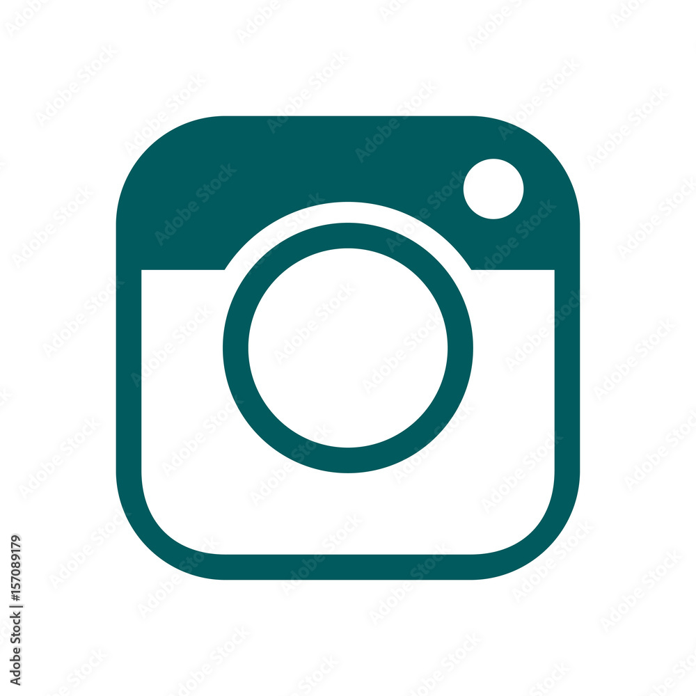 Photo camera icon.Social media sign simbol. Hipster camera. Photo camera icon.Social media sign simbol. Hipster camera.