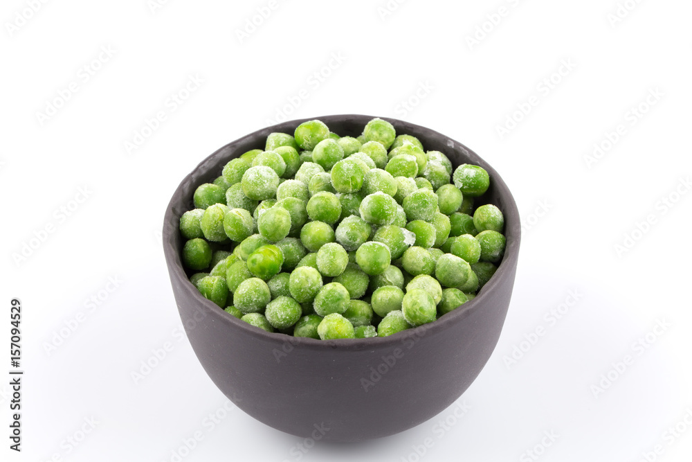 Green frozen peas