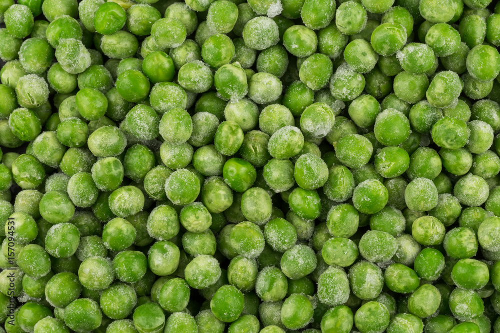 Green frozen peas Green frozen peas