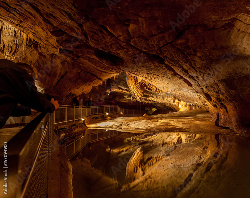 grottes de Lacave, Lot, France photo