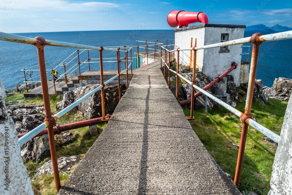 Foghorn of Ardnamurchan Lighthouse Foghorn of Ardnamurchan Lighthouse