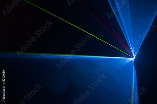 Disco laser light show