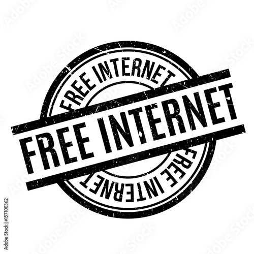 Free Internet rubber stamp. Grunge design with dust scratches. Effects can be easily removed for a clean, crisp look. Color is easily changed.
