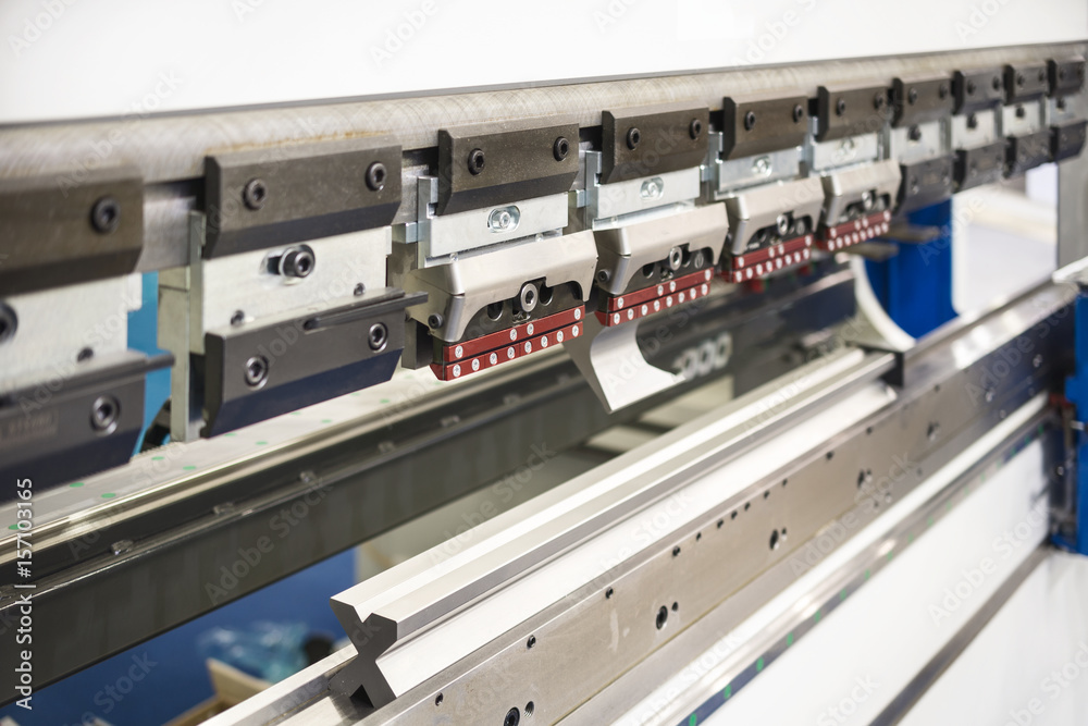 CNC bending machine. CNC bending machine.