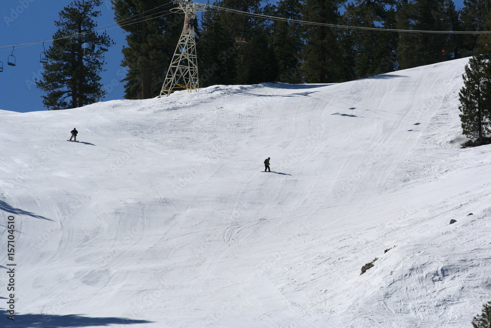 Ski slopes