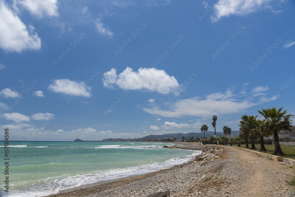 Playa de Benicarló (Castellon, España). Playa de Benicarló (Castellon, España).