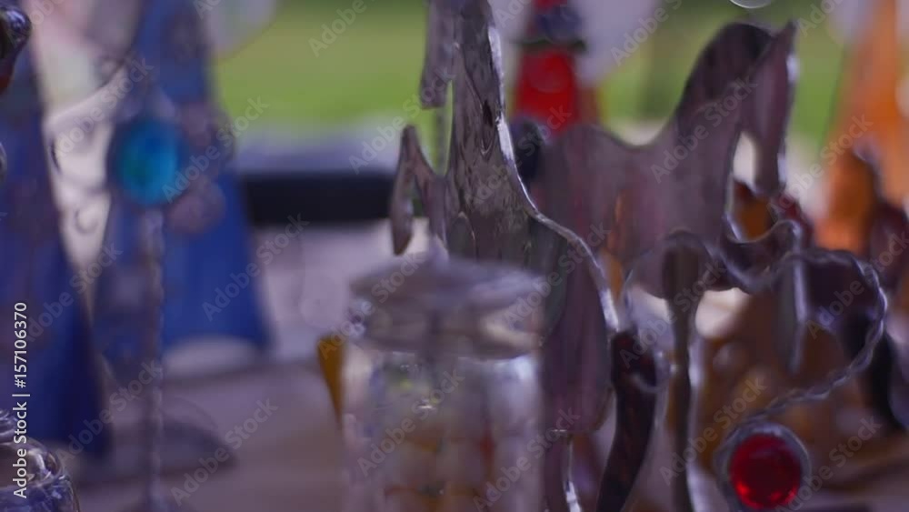 Metal and Glass Decorations For a Home Interior Metal and Glass Decorations For a Home Interior