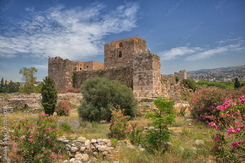 The Byblos Citadel Built