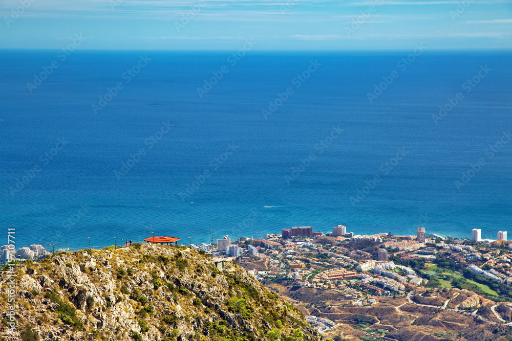 Panoramic view of Costa del Sol