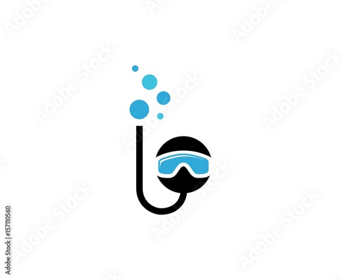 Scuba diving logo