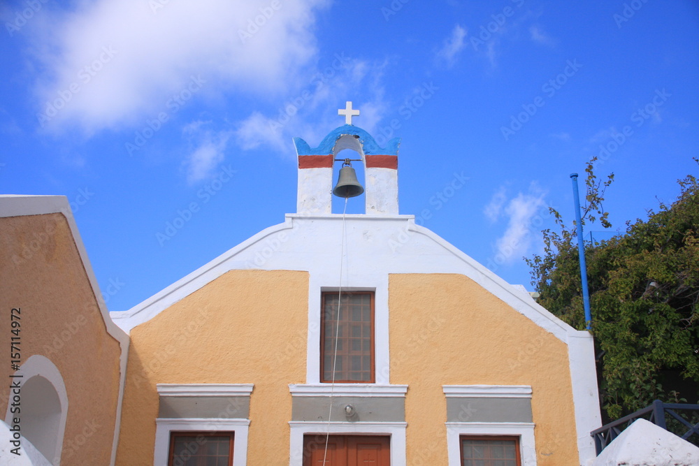 Obraz premium petite église à Oïa