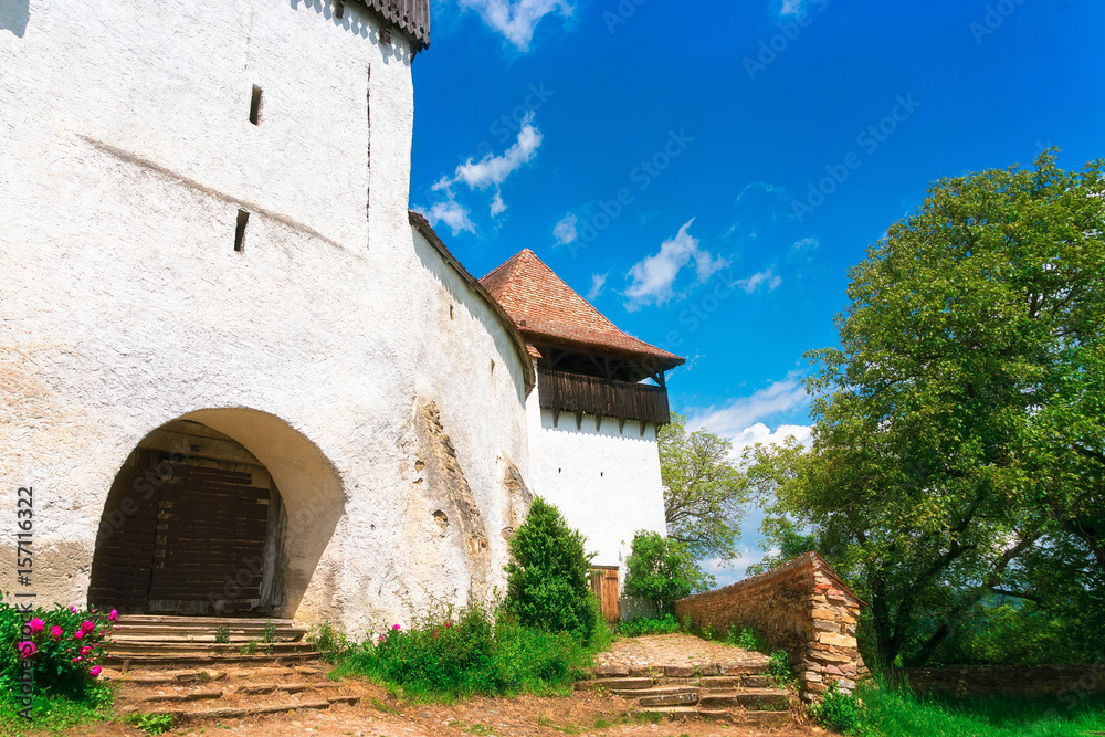 Visciri Fortified Church in Romania Visciri Fortified Church in Romania