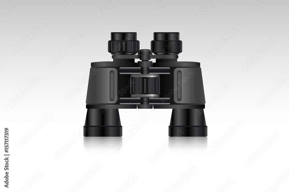 custom made wallpaper toronto digitalRealistic binoculars for hunter and travel. Vector illustration EPS 10.