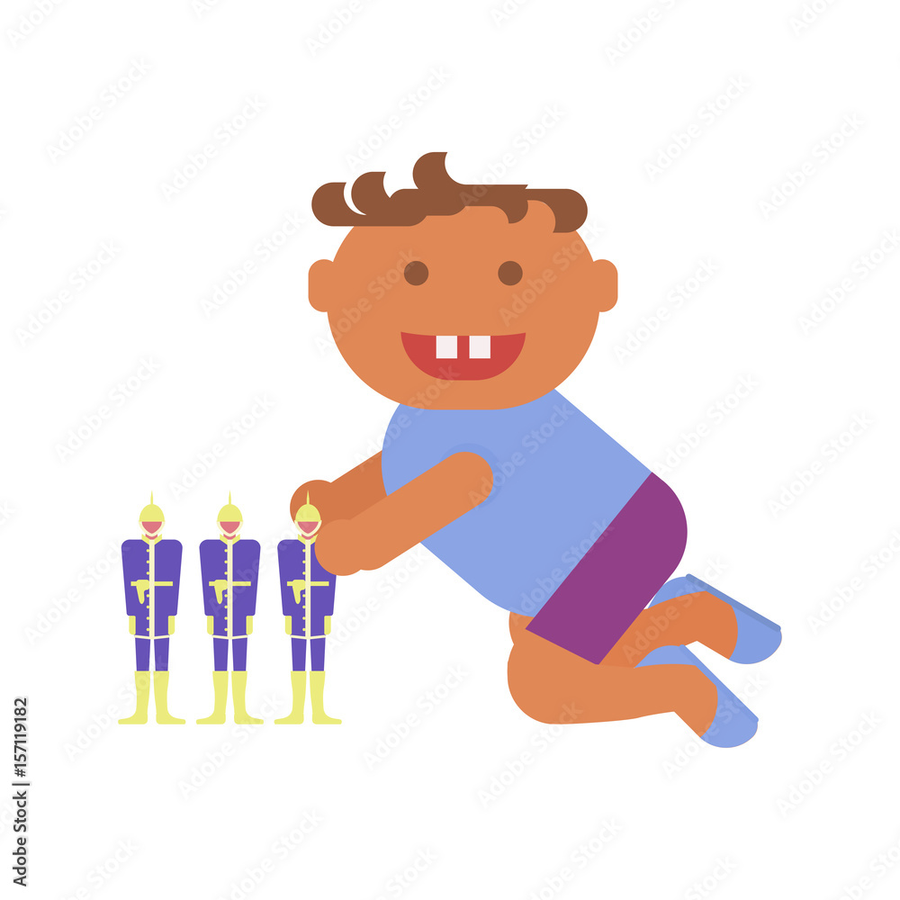 Playground infographic element vector flat illustration, little boy plays. Funny cartoon character isolated on white background Playground infographic element vector flat illustration, little boy plays. Funny cartoon character isolated on white background