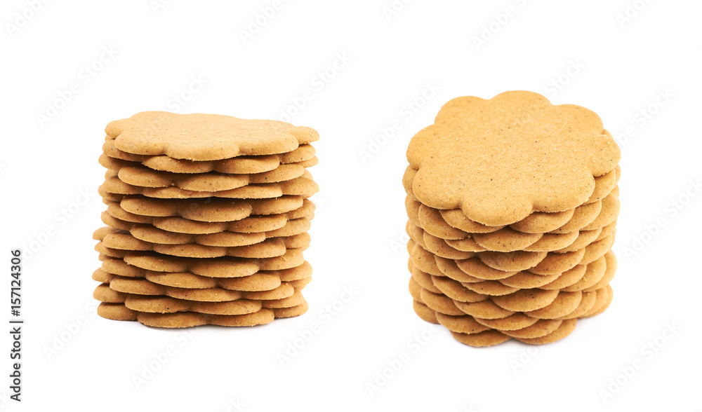 Pile of multiple gingerbread cookies Pile of multiple gingerbread cookies