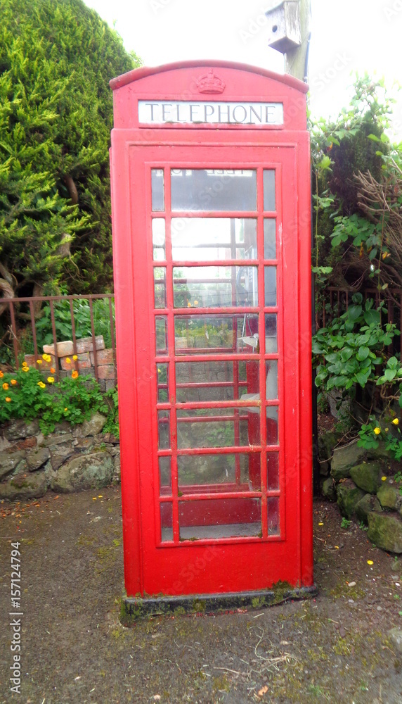Red call box Red call box