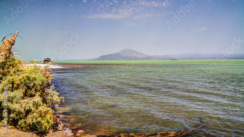 Salt Lake Afrera aka Lake Afdera or Giulietti or Egogi at Danakil Afar, Ethiopia photo