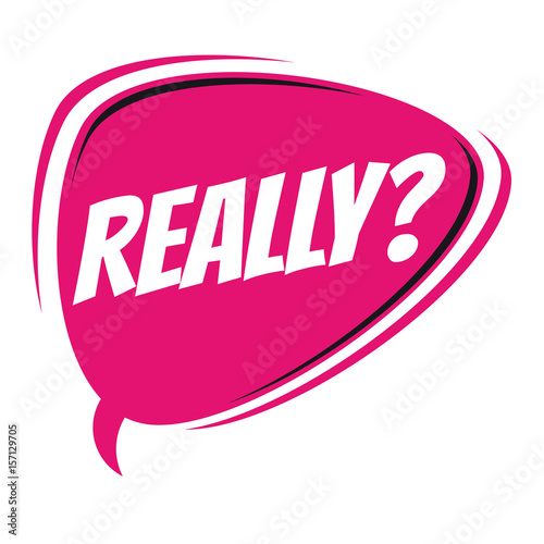 really retro speech balloon