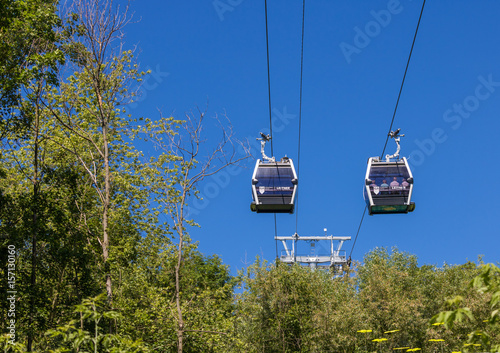 Seilbahn in Berlin Marzahn