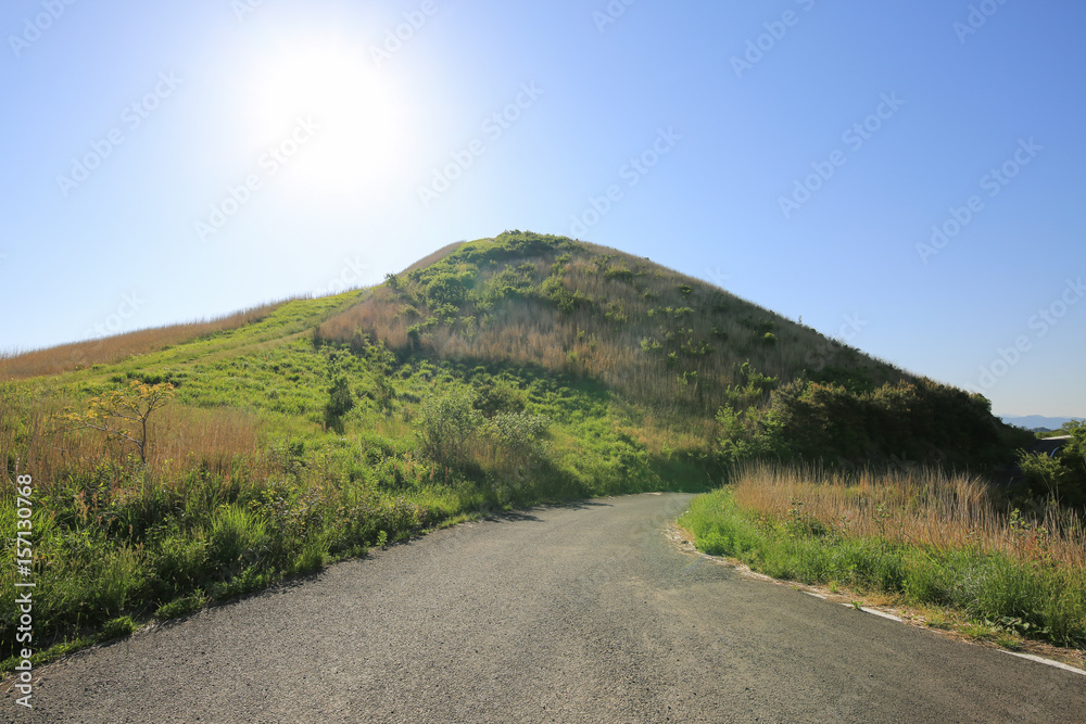 愛媛県四国中央市 塩塚高原の風景 愛媛県四国中央市 塩塚高原の風景