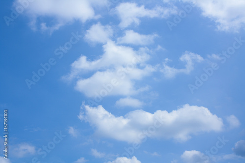 Fototapeta Naklejka Na Ścianę i Meble -  sky and cloud. clear day. blue sky.