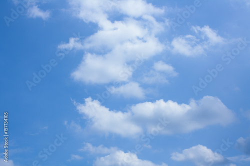 sky and cloud. clear day. blue sky.