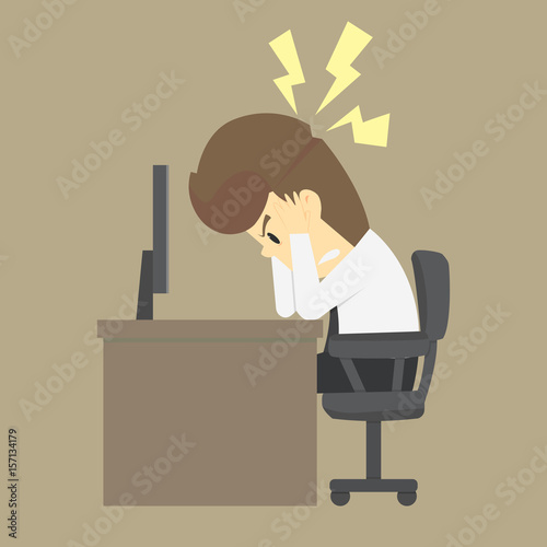 businessman thinking things don't work out, no idea