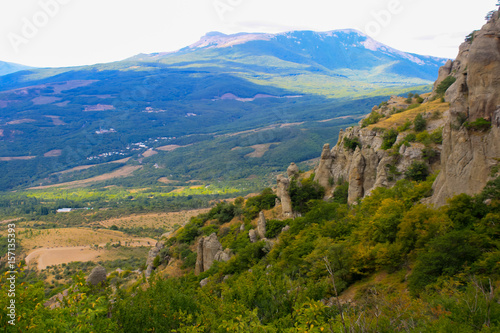 view from the mountain Demerdzhi