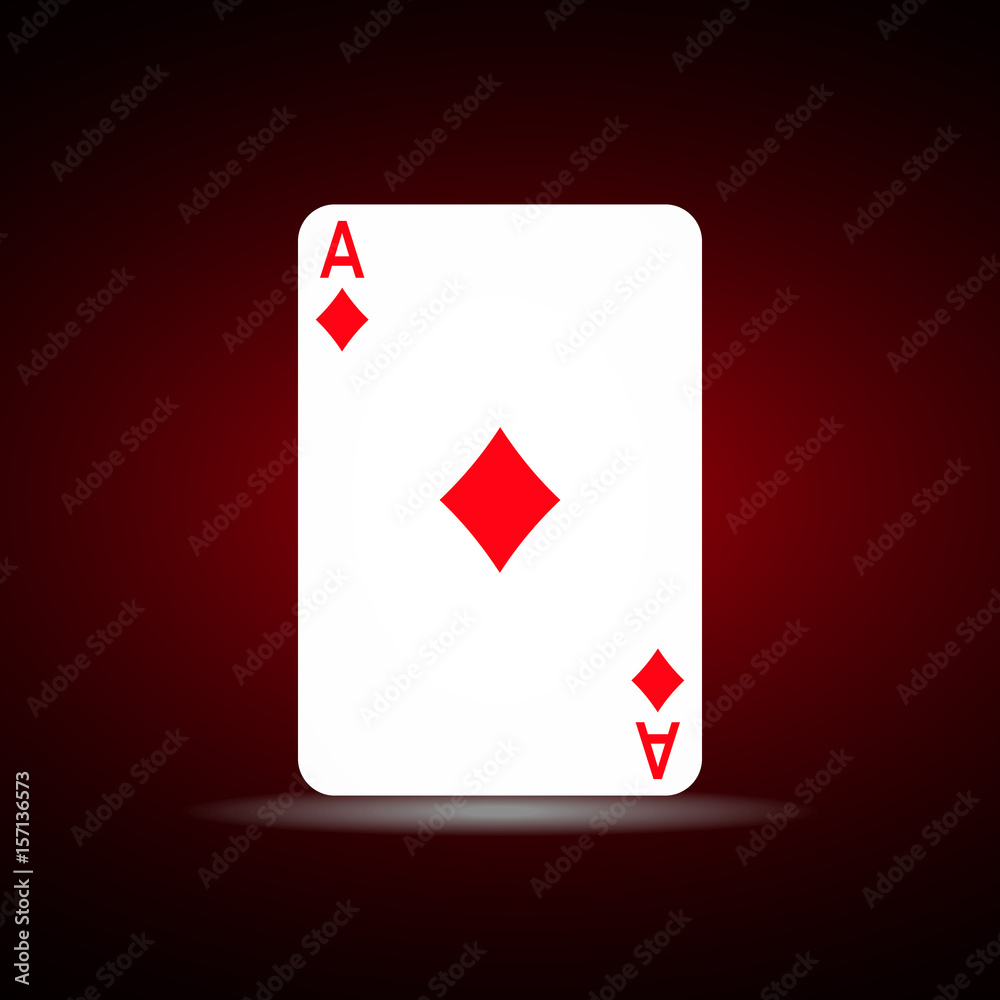 Obraz premium diamond ace
